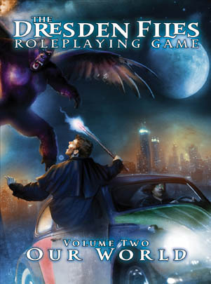 The Dresden Files Roleplaying Game book cover 2