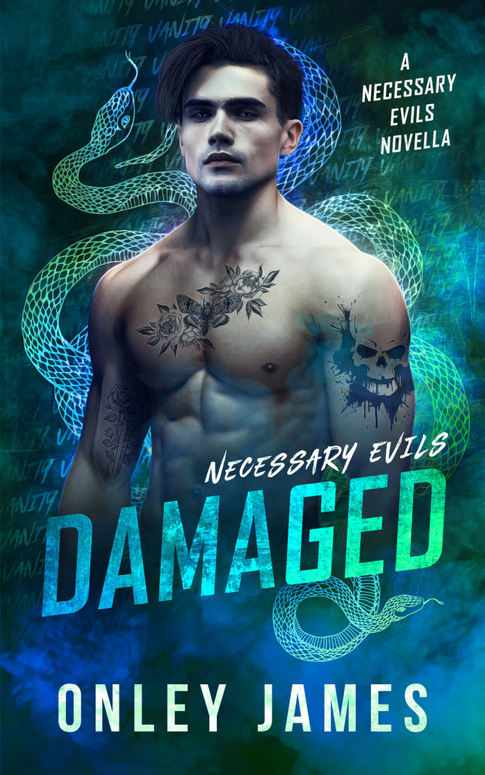 Damaged book cover