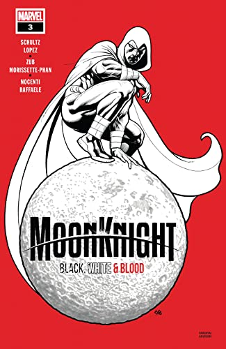 Moon Knight: Black, White & Blood book cover 3