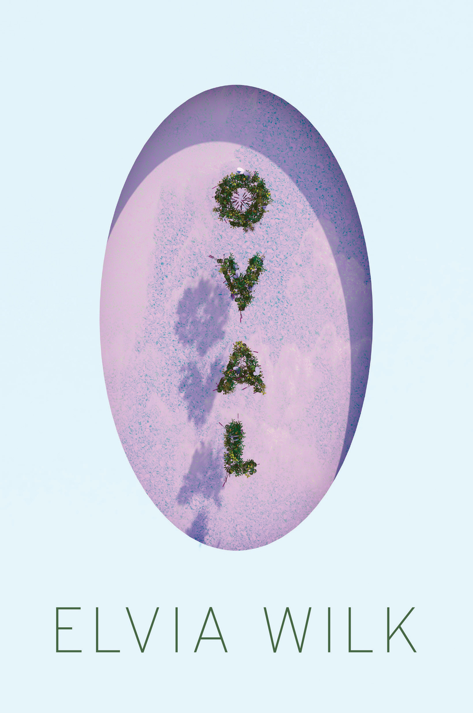 Oval book cover
