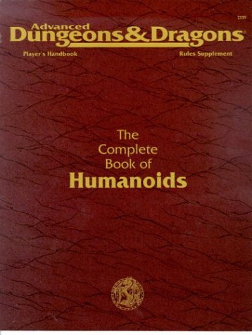 The Complete Book of Humanoids book cover