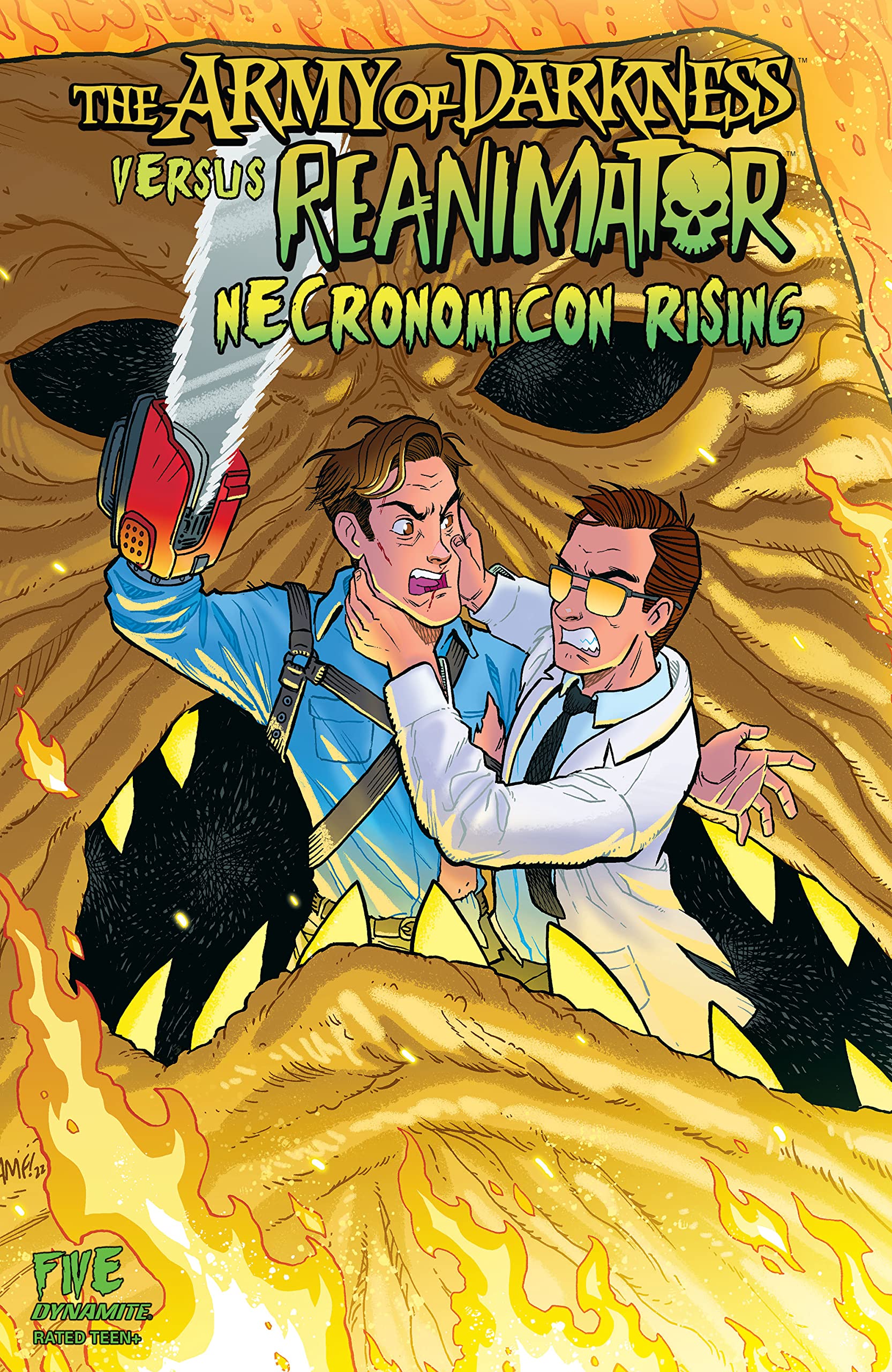 Army of Darkess Vs. Reanimator book cover