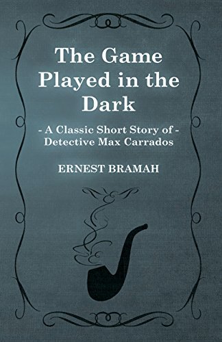 A Game Played in the Dark book cover
