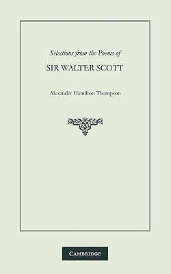 Selections from the Poems of Sir Walter Scott book cover