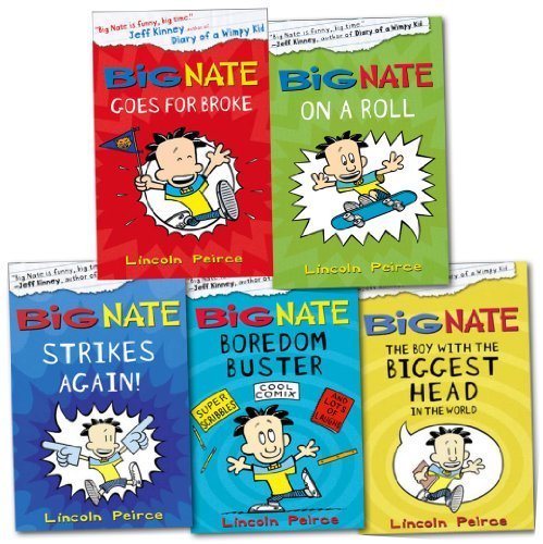 Big Nate Collection 5 Books Set Pack RRP book cover