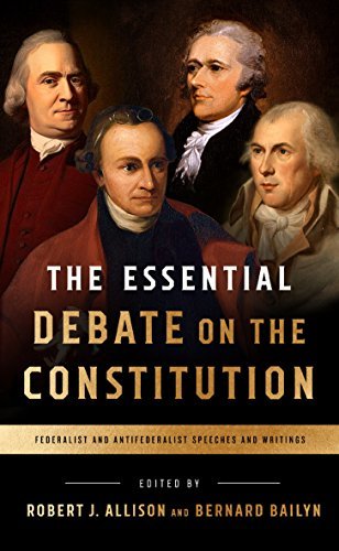 The Essential Debate on the Constitution book cover
