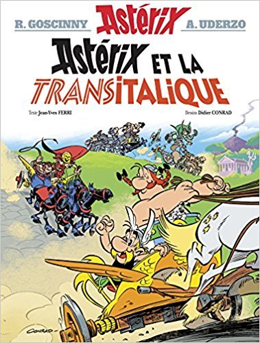 Astérix et la Transitalique book cover