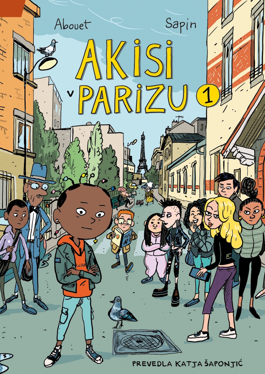 Akissi de Paris book cover 1