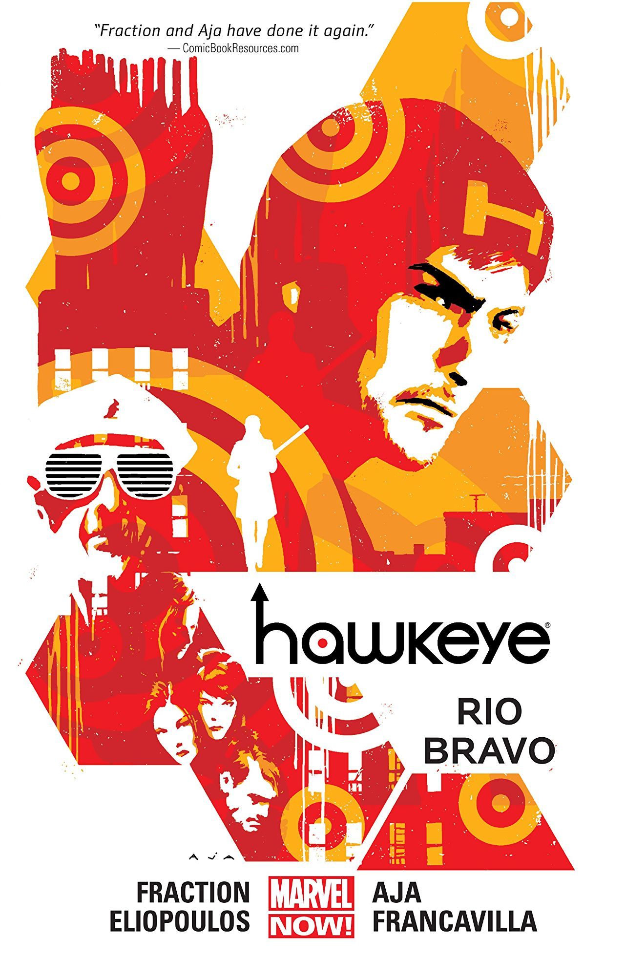 100% Marvel Ojo de Halcón book cover 3