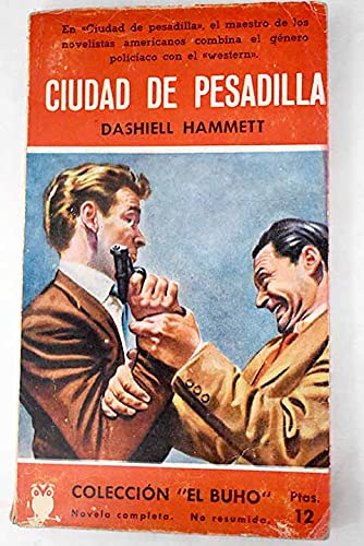 Ciudad de pesadilla book cover