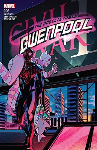 The Unbelievable Gwenpool #6 book cover
