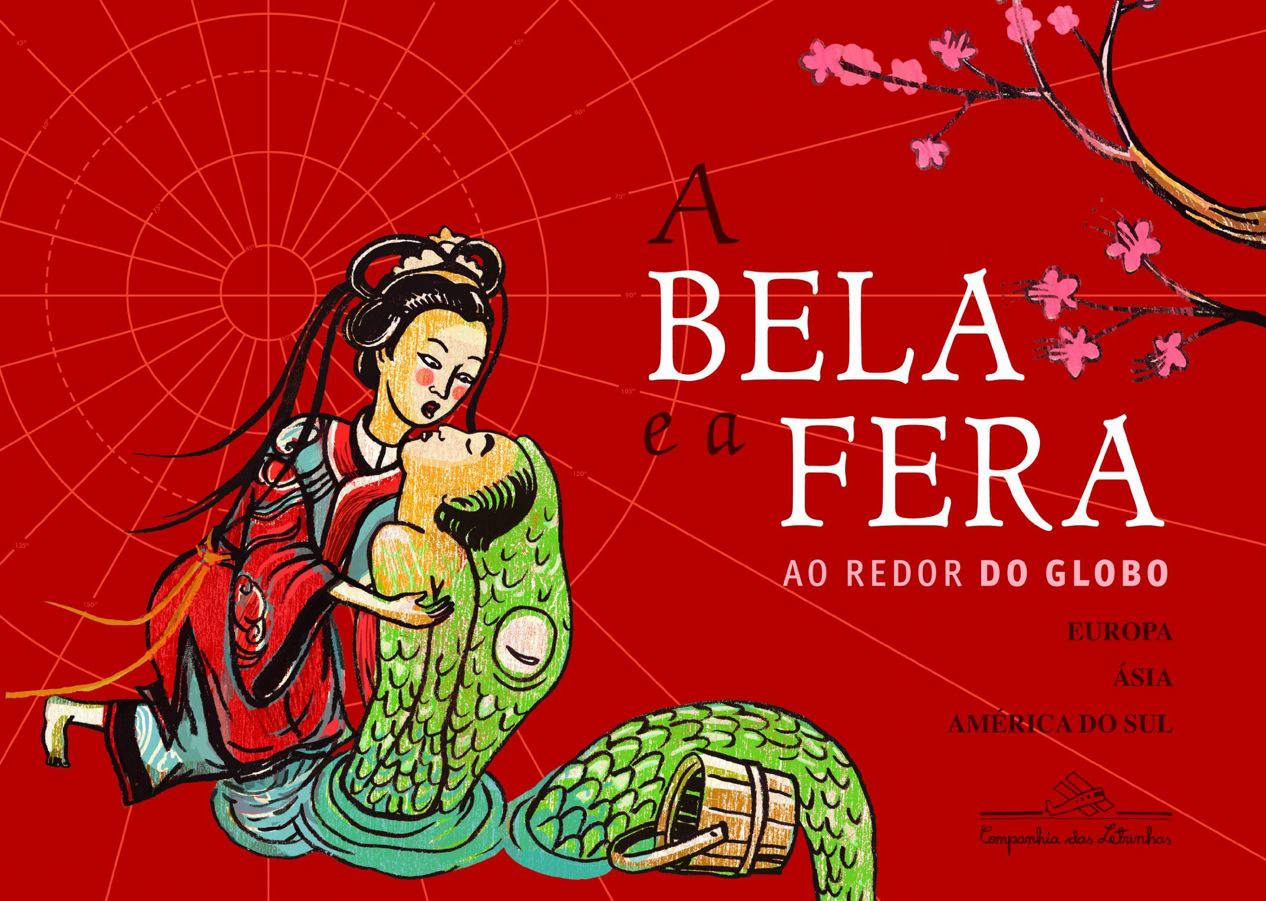 A Bela e a Fera ao redor do globo book cover