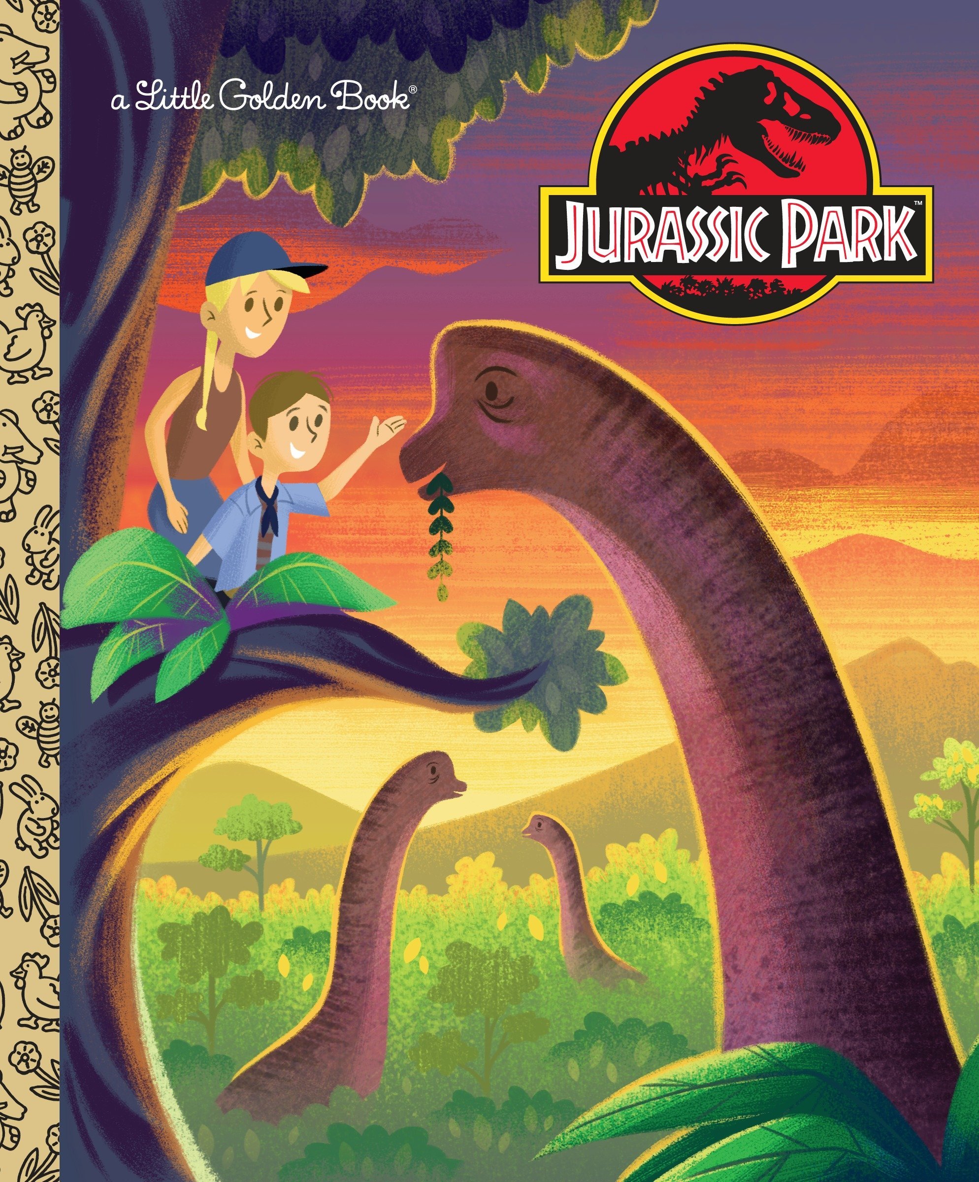 Jurassic Park book cover