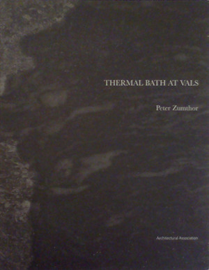 Thermal Bath at Vals book cover