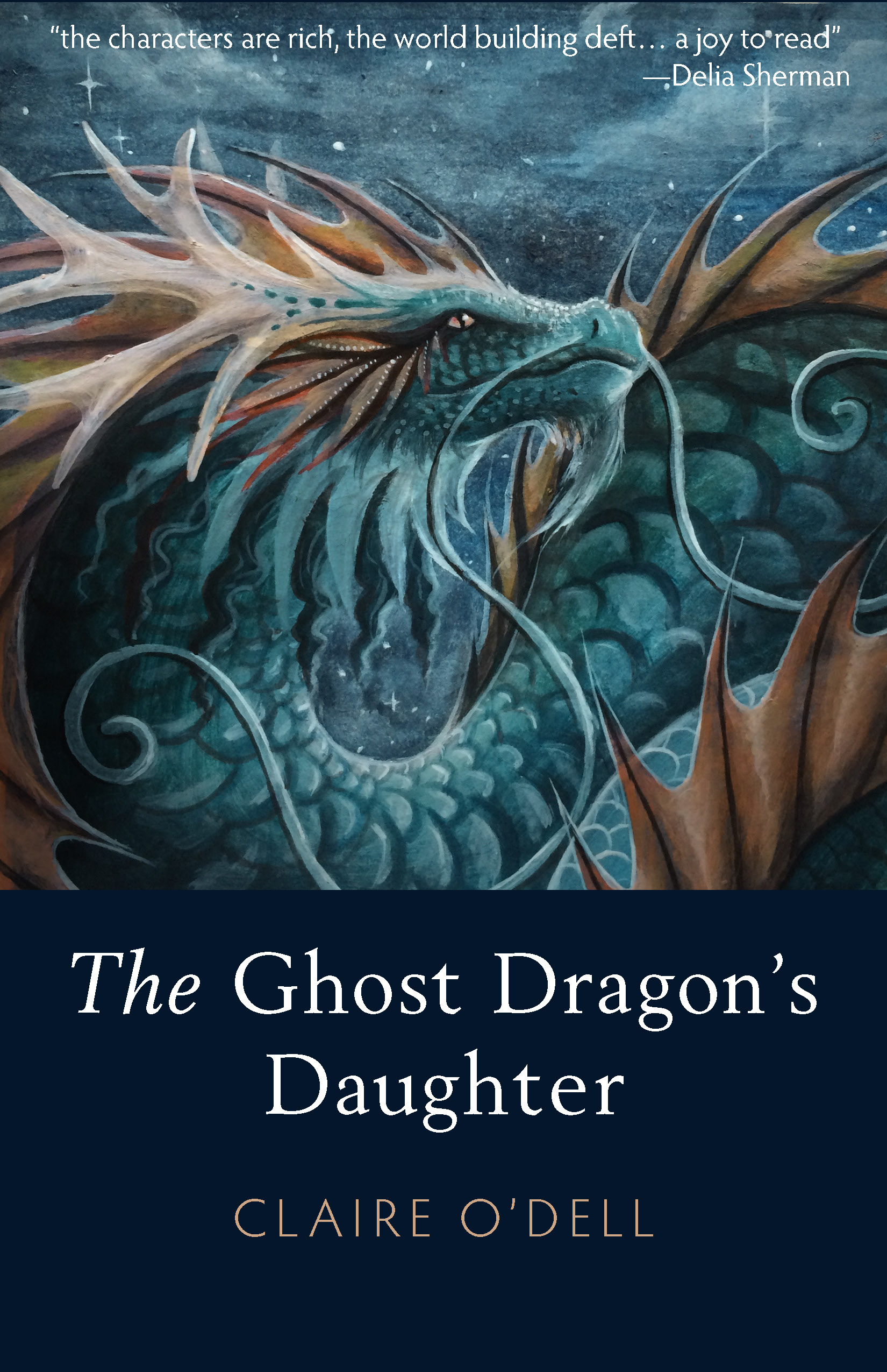 The Ghost Dragon's Daughter book cover