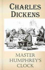 Master Humphrey's Clock book cover