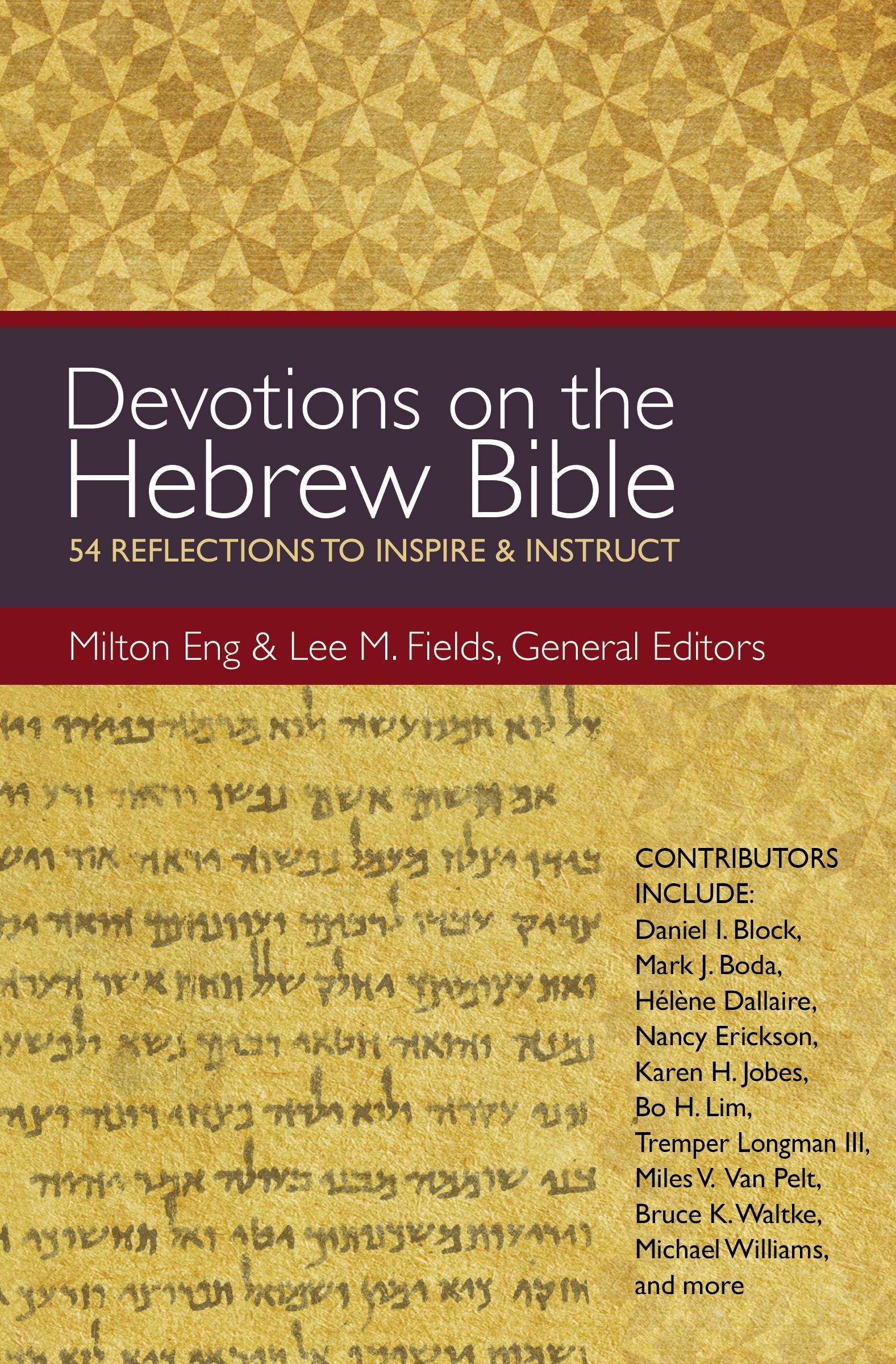 Devotions on the Hebrew Bible book cover