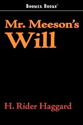 Mr. Meeson's Will book cover