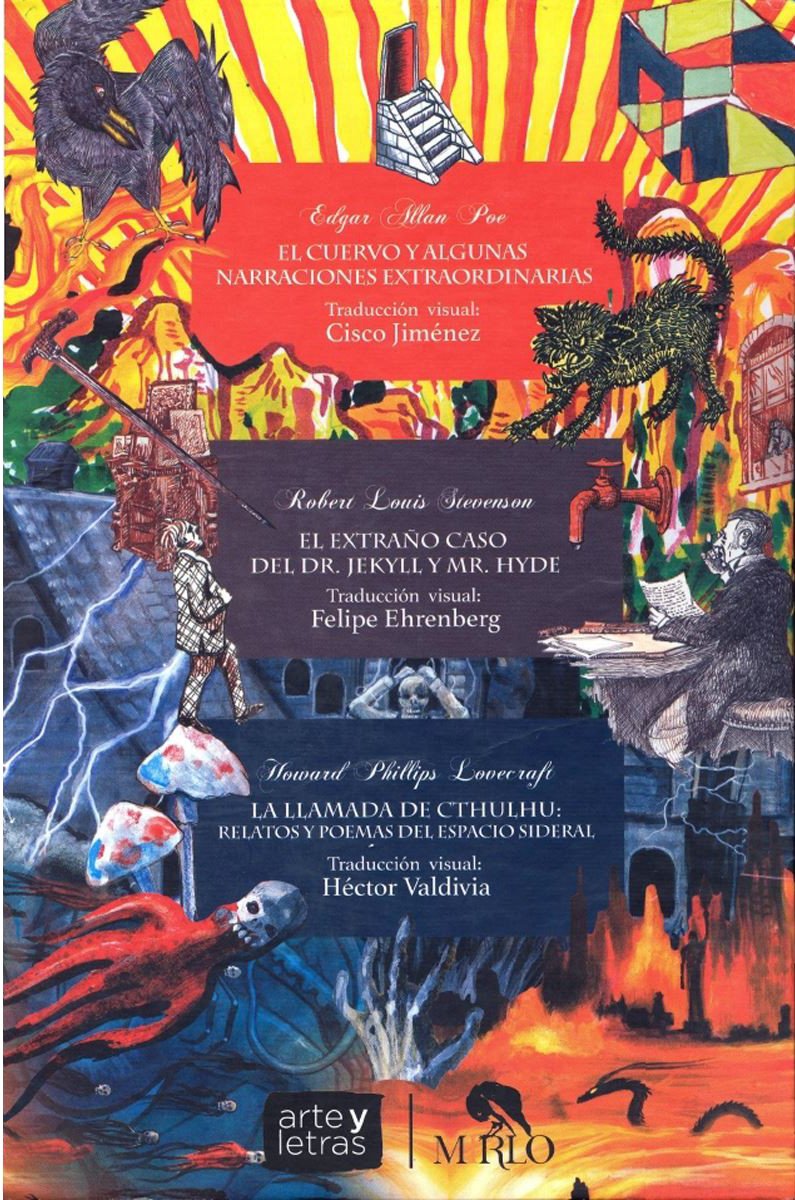 ESTUCHE ARTE Y LETRAS 3 CUERVO Y ALGUNAS NARRACIONES EXTRAOR book cover