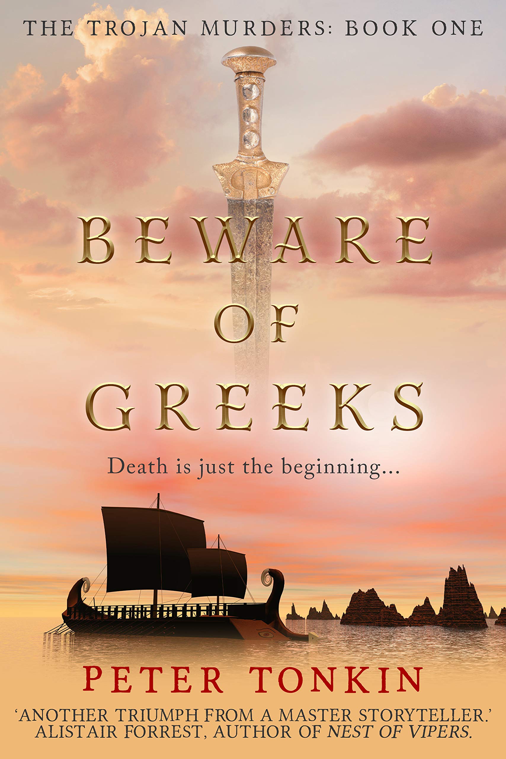 The Trojan Murders book cover 1