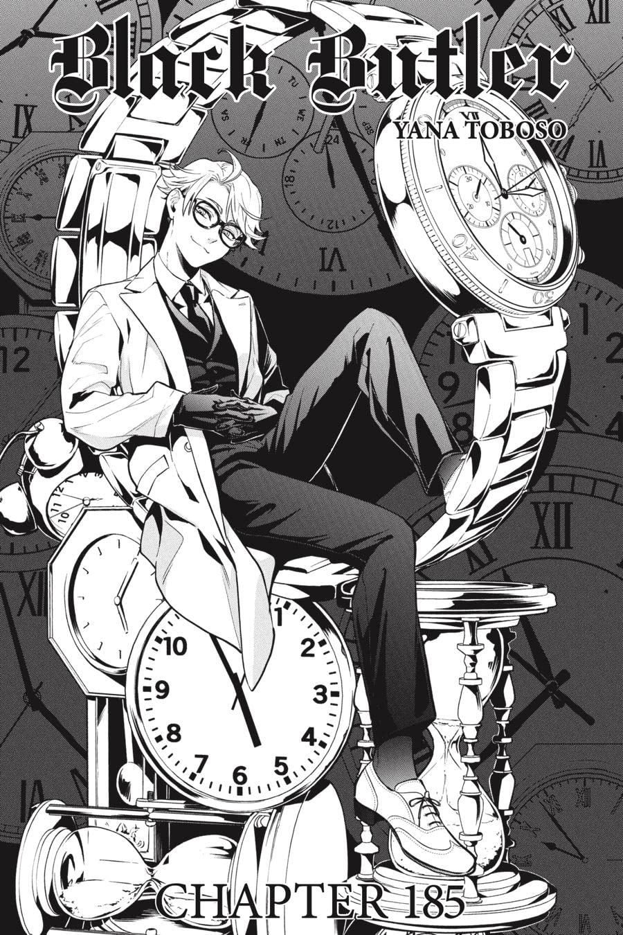 Black Butler #185 book cover