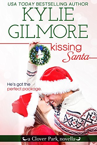 Kissing Santa book cover