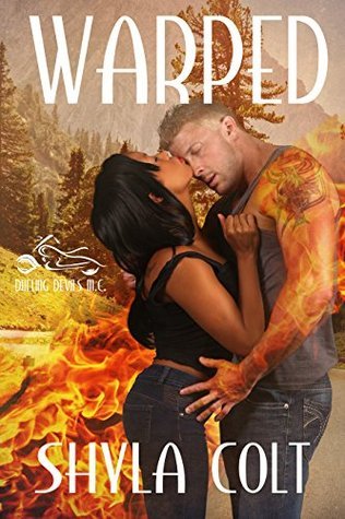 Warped book cover