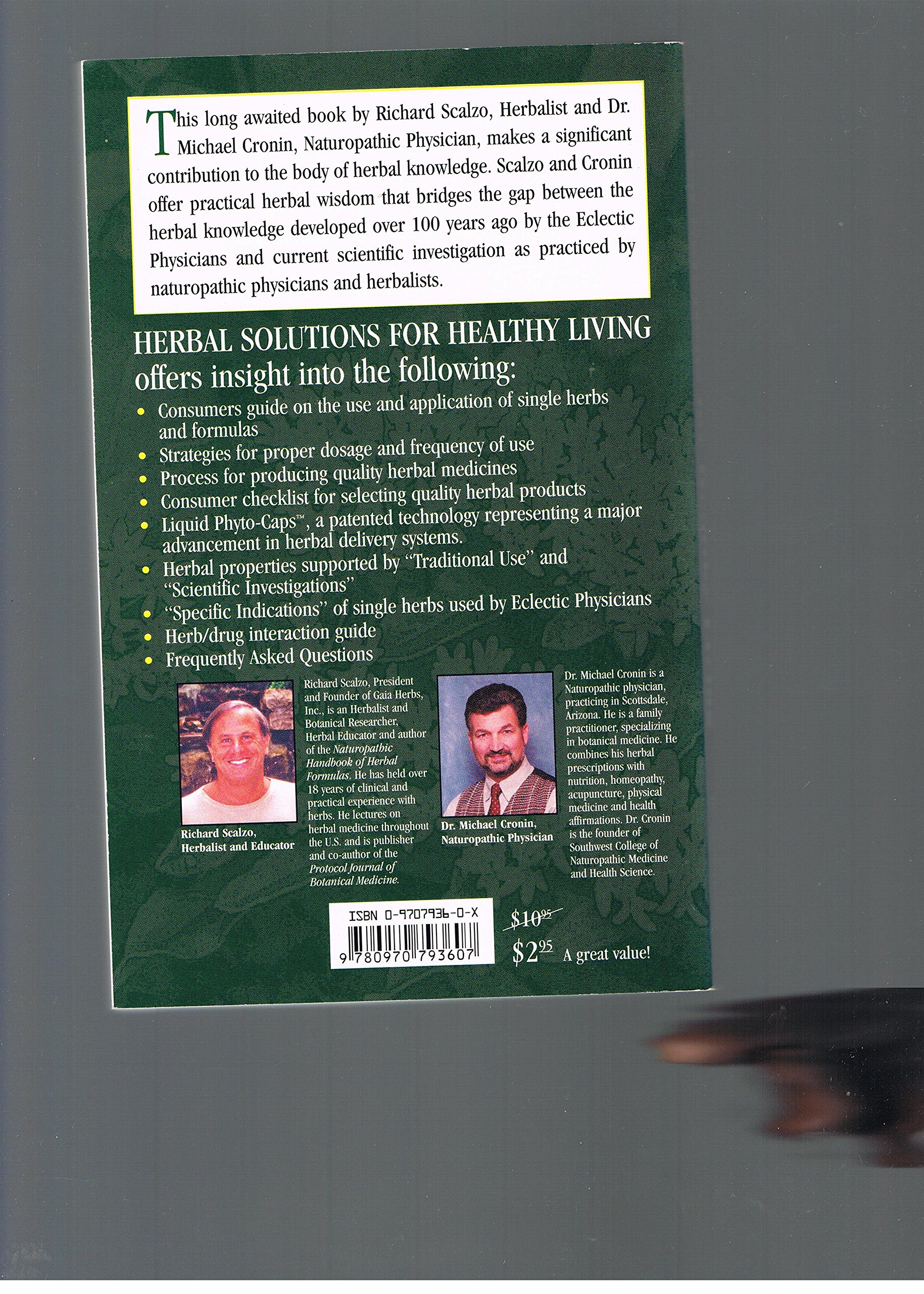 Herbal Solutions for Healthy Living book cover