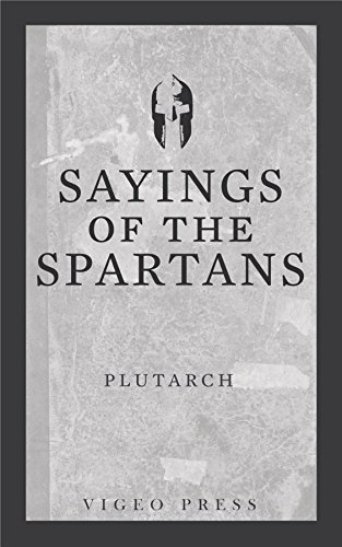 Sayings of the Spartans book cover