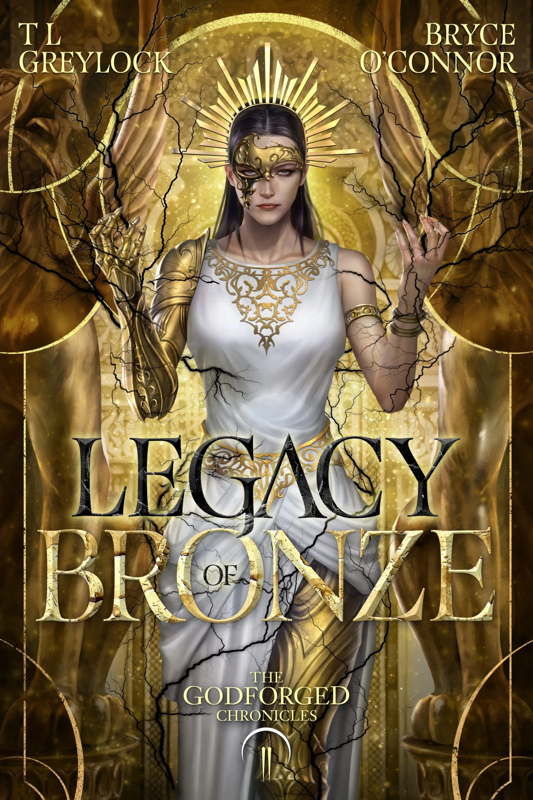 The Godforged Chronicles book cover 2