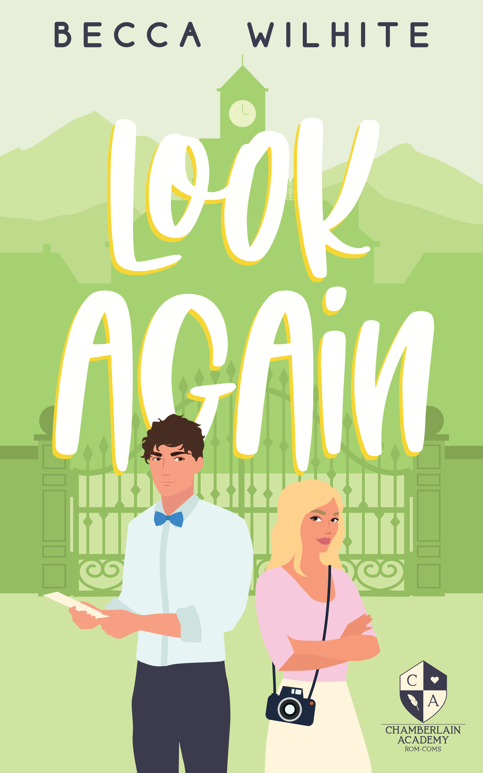 Chamberlain Academy Rom-Coms book cover 1