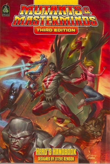 Mutants & Masterminds Heros Handbook book cover
