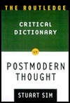 The Routledge Critical Dictionary of Postmodern Thought book cover