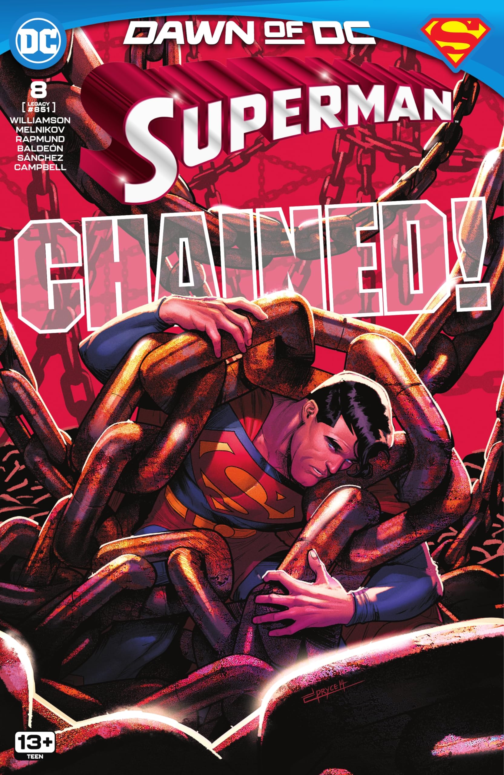 Superman (2023-) #8 book cover