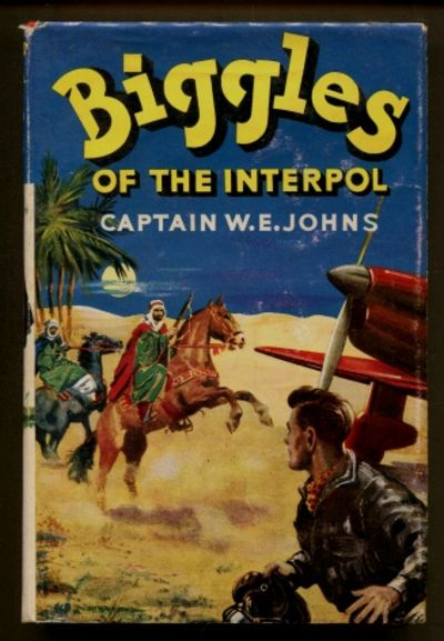Biggles of the Interpol book cover
