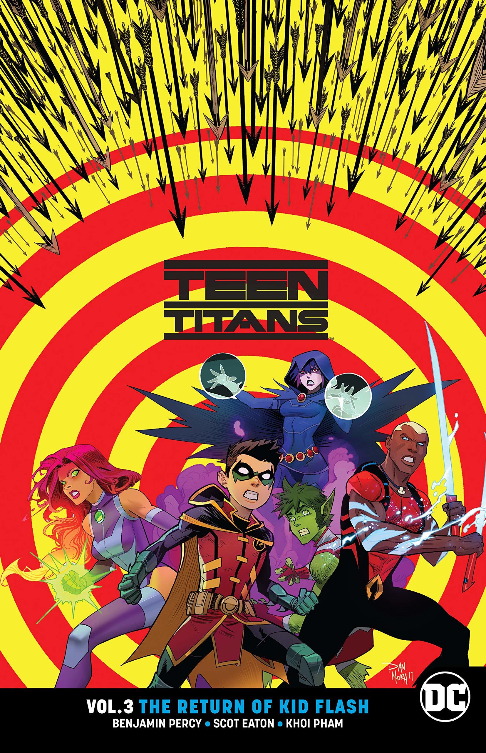 Teen Titans (2016) book cover 3
