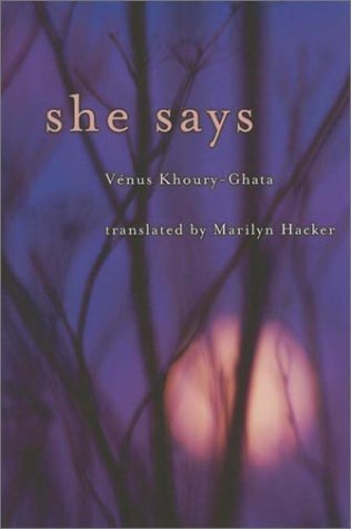 She Says book cover