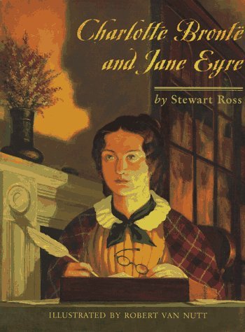 Charlotte Bronte and Jane Eyre book cover