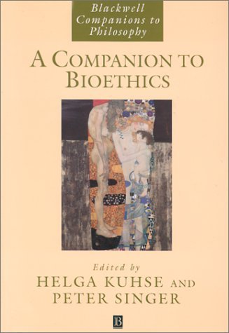 A Companion to Bioethics book cover