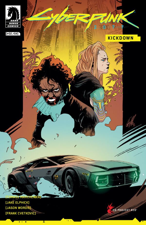 Cyberpunk 2077: Kickdown book cover 1