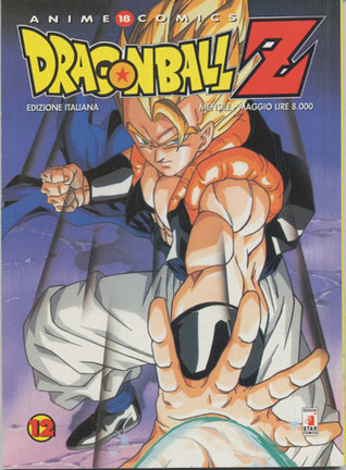 Dragon Ball Z Anime Comics book cover 2