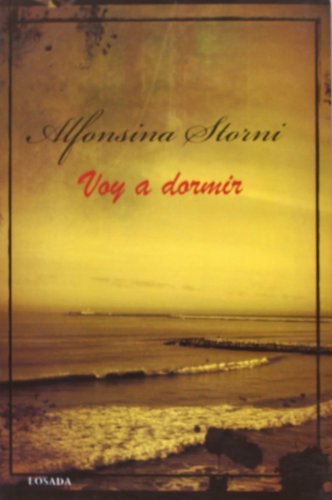 Voy a dormir book cover