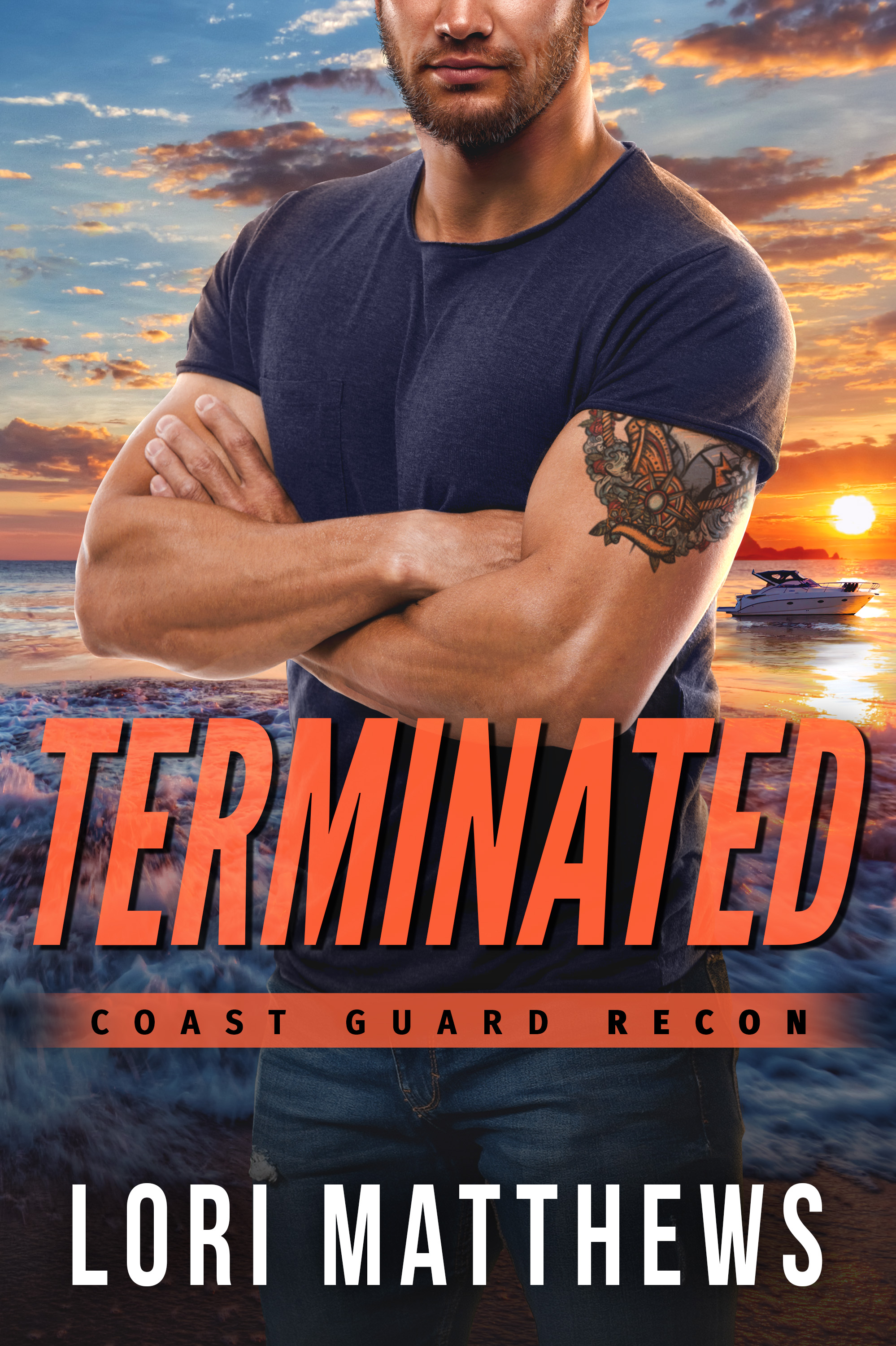 Terminated book cover