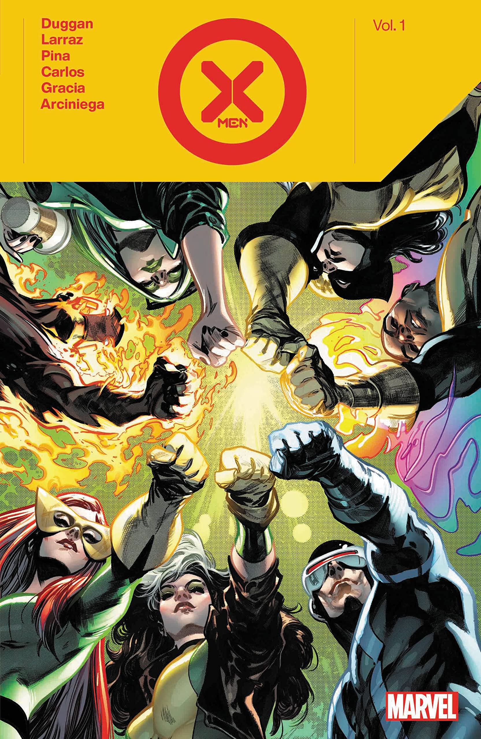 X-Men (2021) book cover 1