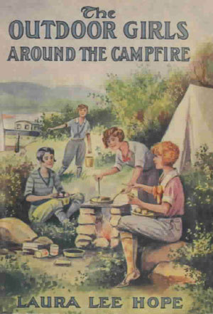 The Outdoor Girls Around the Campfire; or, The Old Maid of the Mountains book cover
