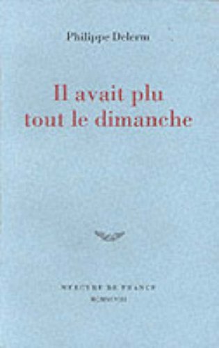 Il avait plu tout le dimanche book cover
