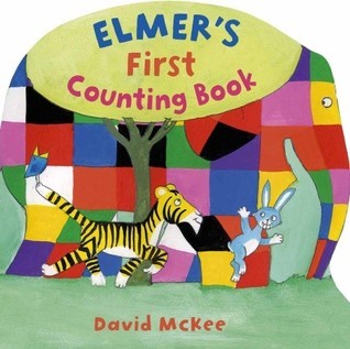 Elmer's first counting books book cover
