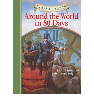 Around the World in 80 Days book cover