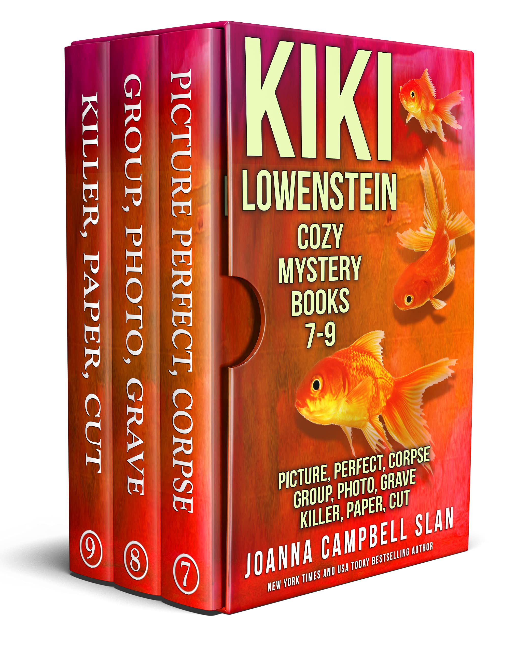 Kiki Lowenstein Cozy Mystery Books 7-9 book cover