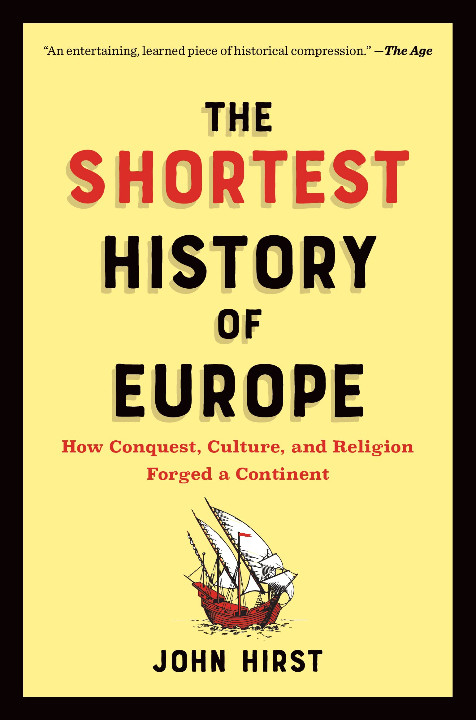 The Shortest History of Europe book cover